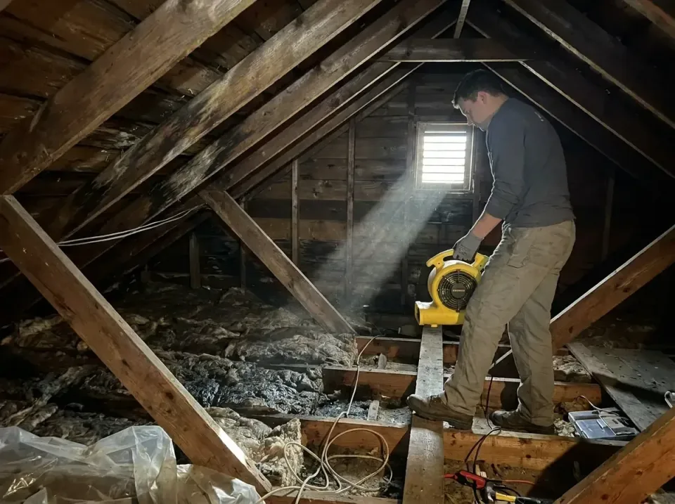 attic-water-damage-drying-proc-007 — frequently asked questions, Emergency Water Extraction & 24/7 Flood Response in Bradfor…